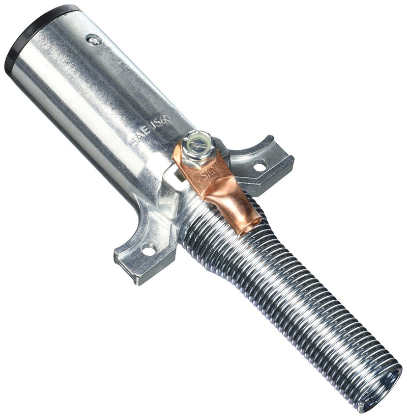 Tectran 670-11SG Trailer Wiring Plug Single Pole, Crimp Termination, Die Cast Housing